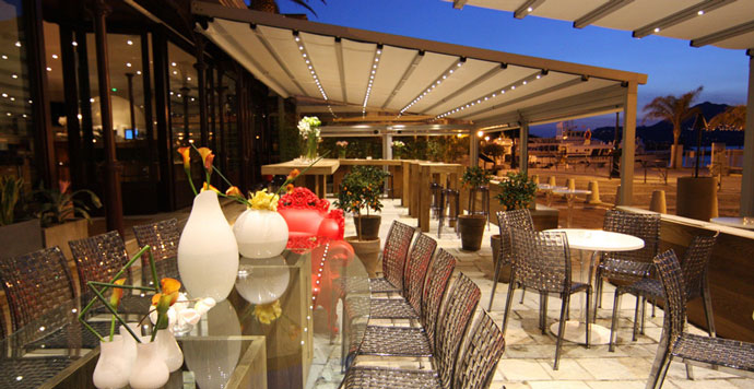 Gennius retractable roof pergola Gennius retractable roof pergola
