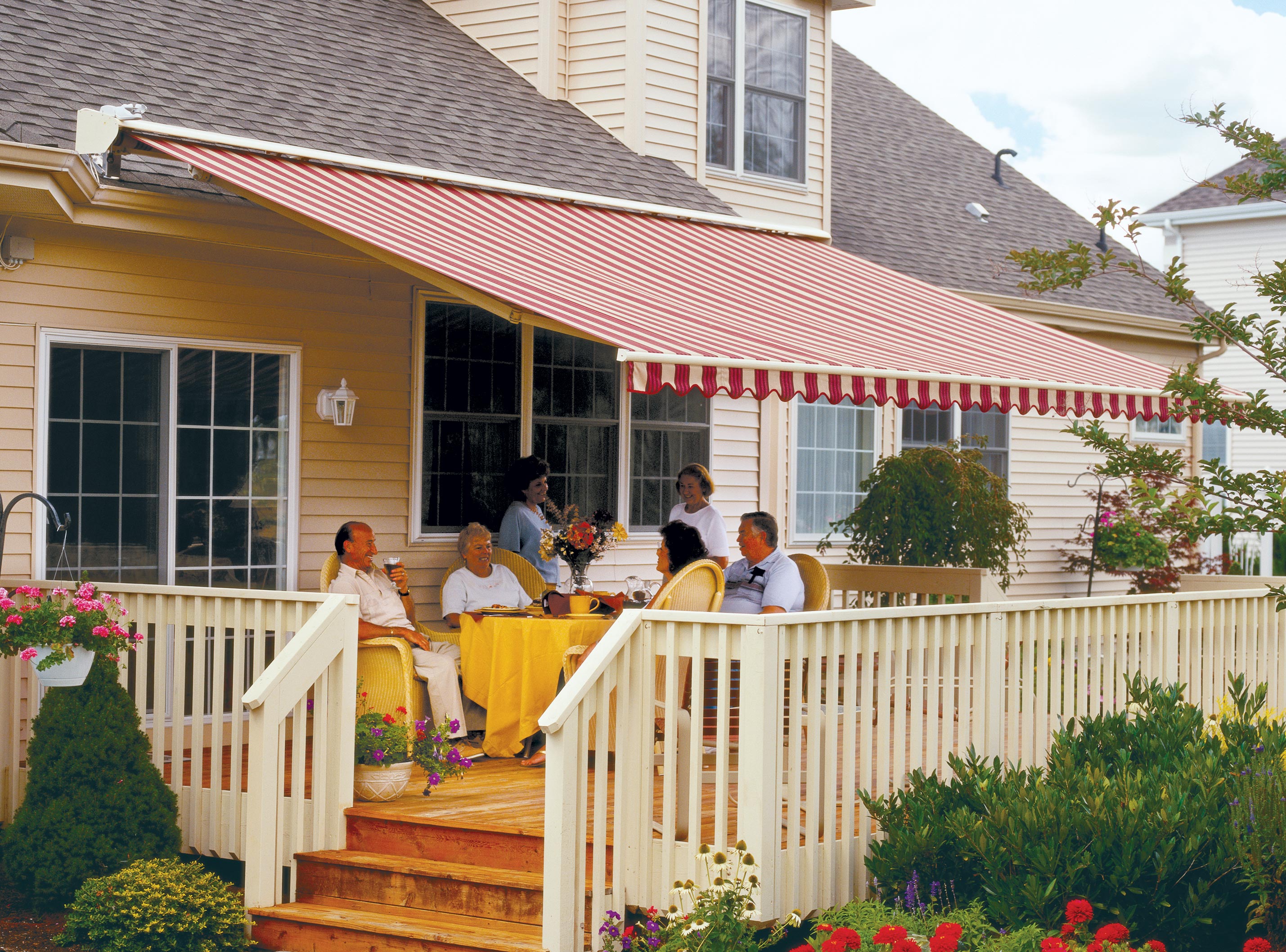 Manual Retractable Patio AwningsSolair Retractable Awnings Enhanced