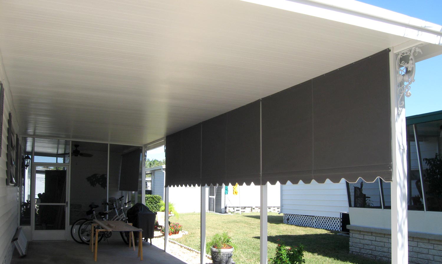 Roll Curtain and Fabric Panel Gallery