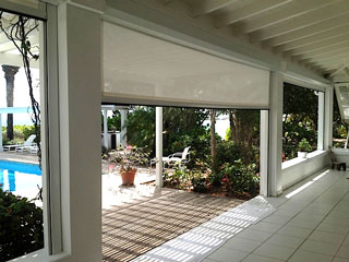 Fenetex retractable hurricane screen