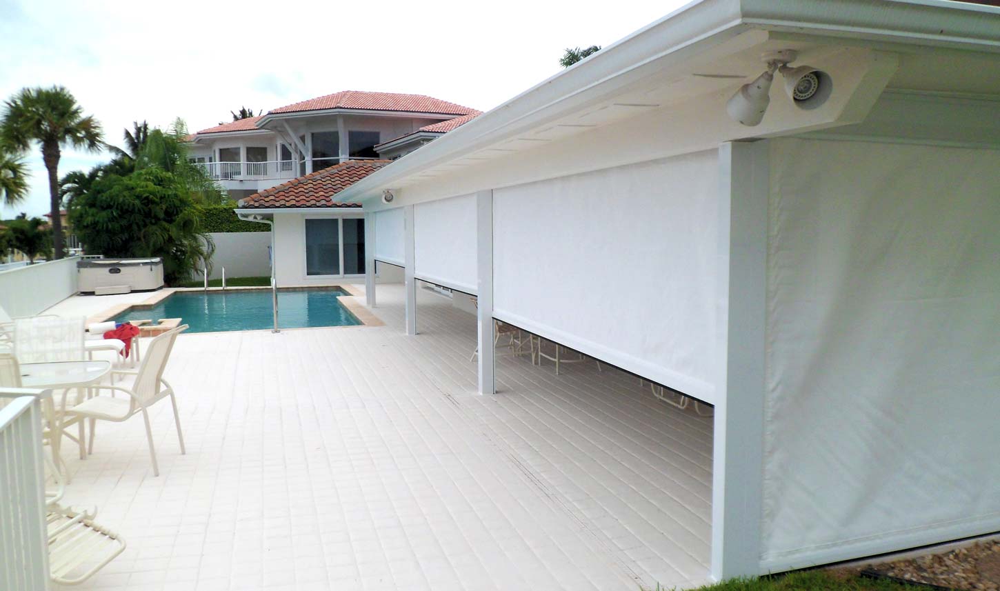 Fenetex retractable hurricane screens