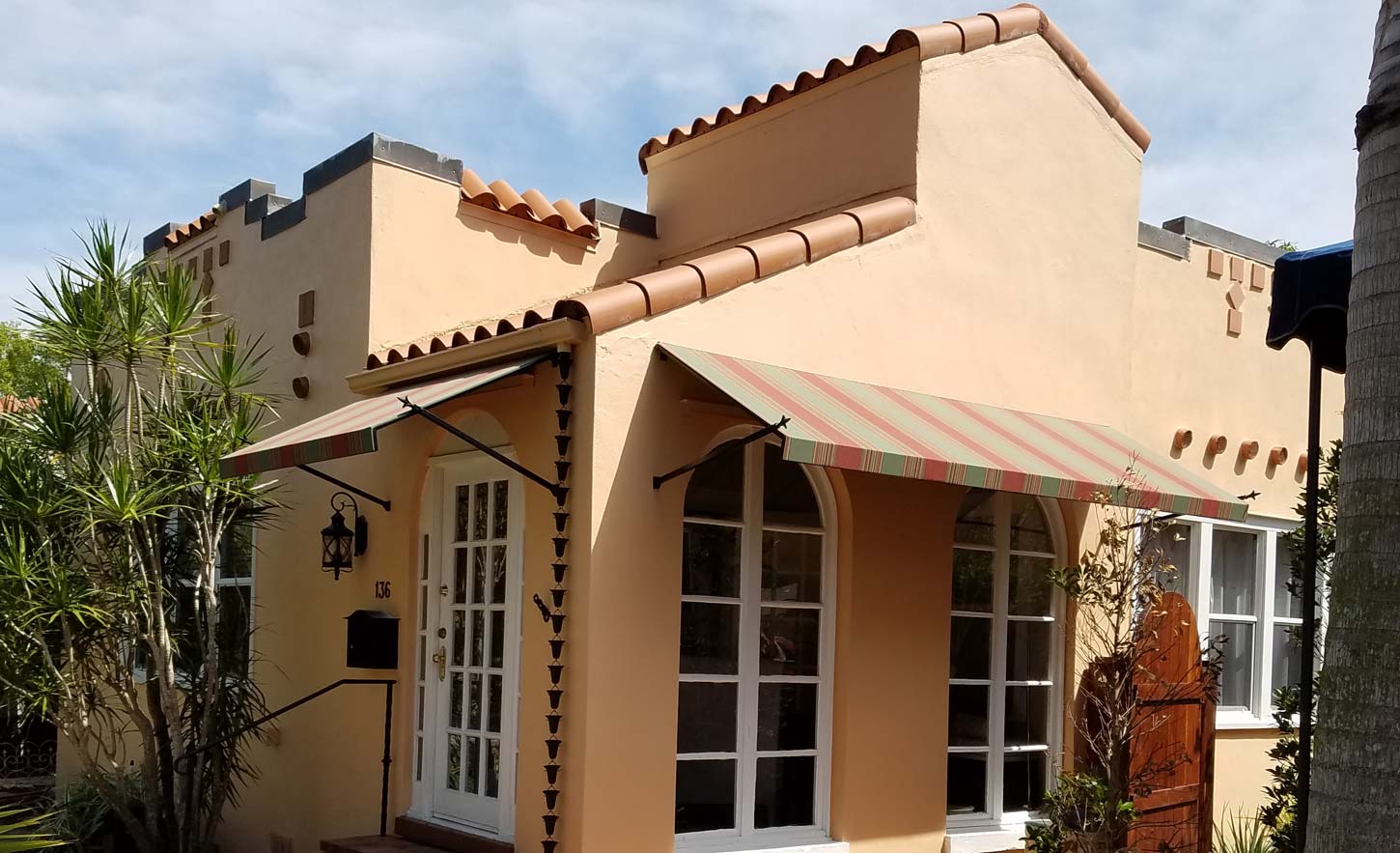 fabric awning for residential