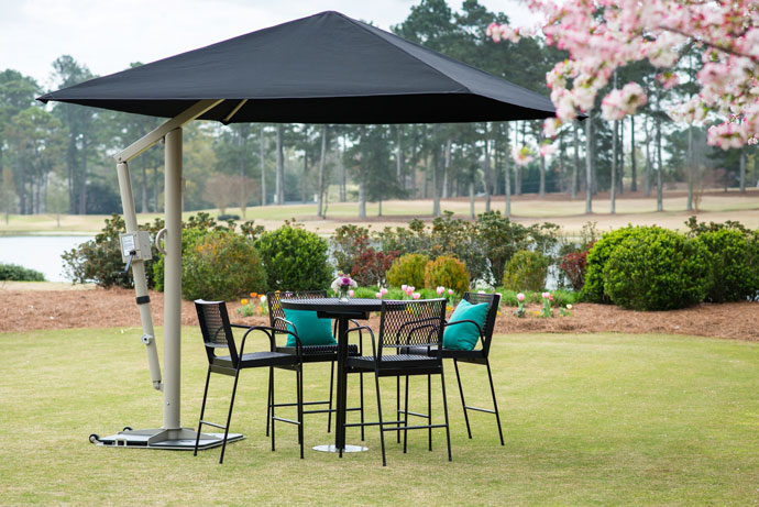 portable retractable umbrella