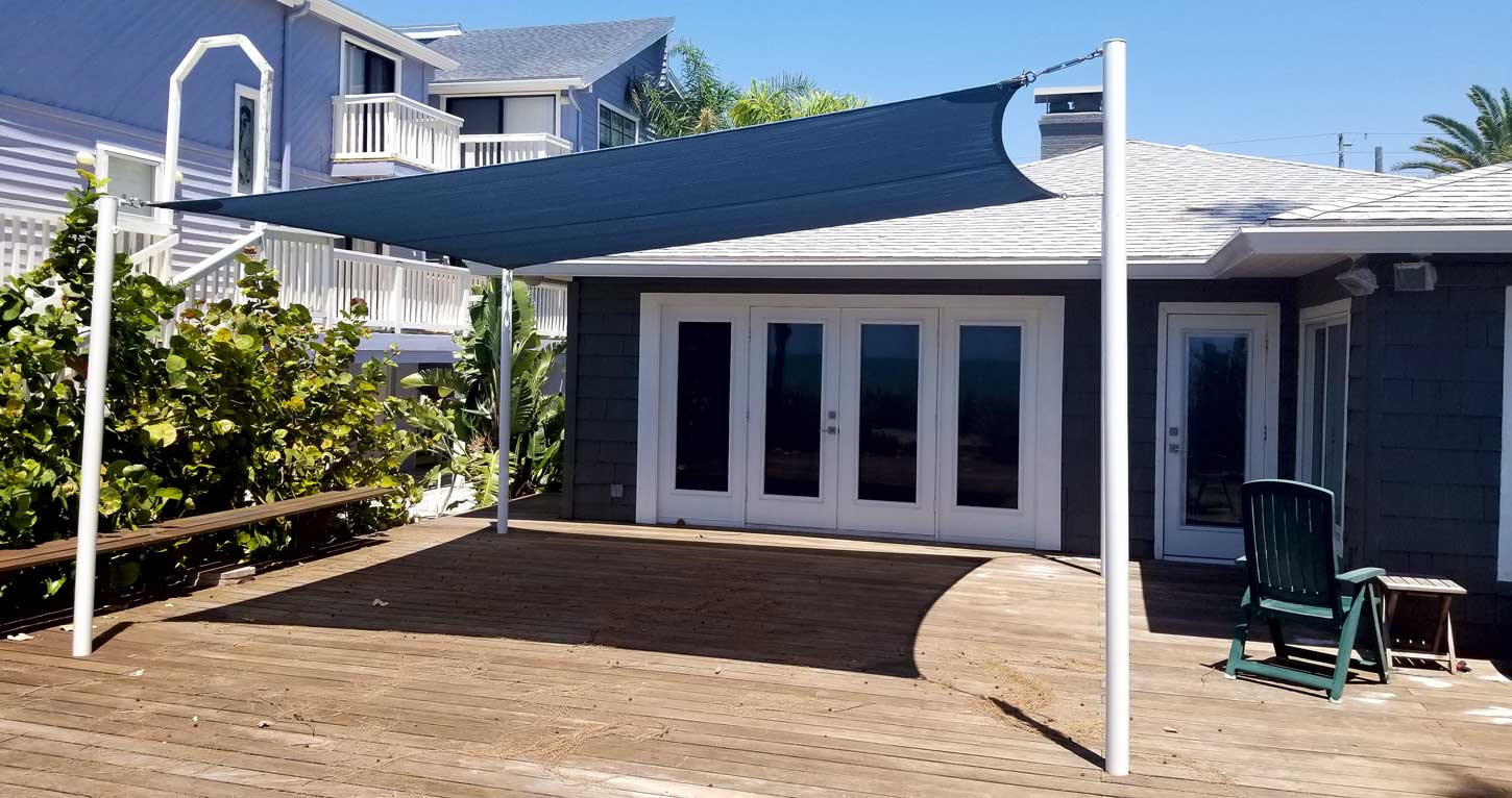 Awning Works Inc. tension shade sails