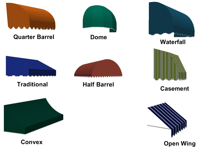 awning styles