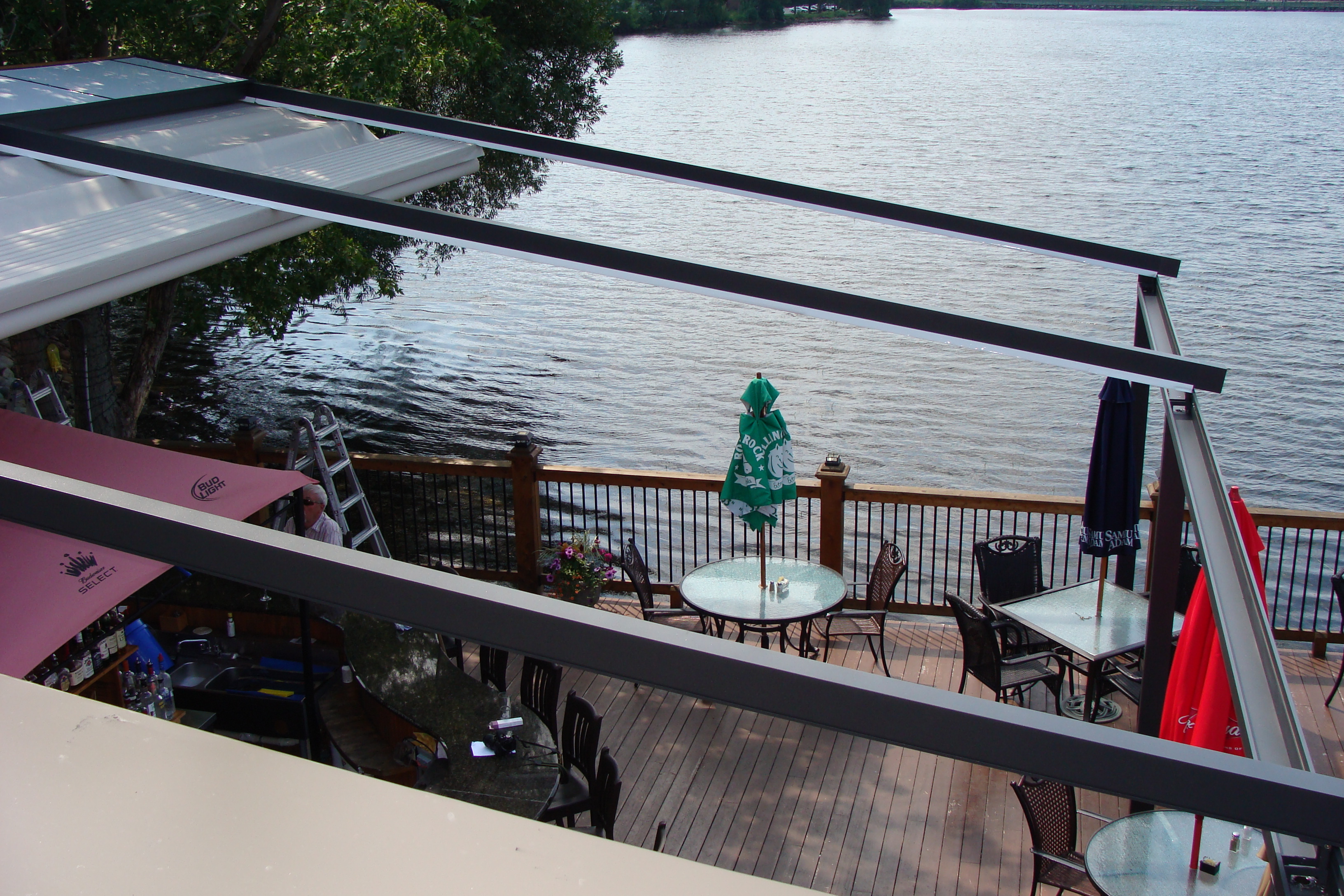 KE Durasol GENNIUS retractable pergola A2c