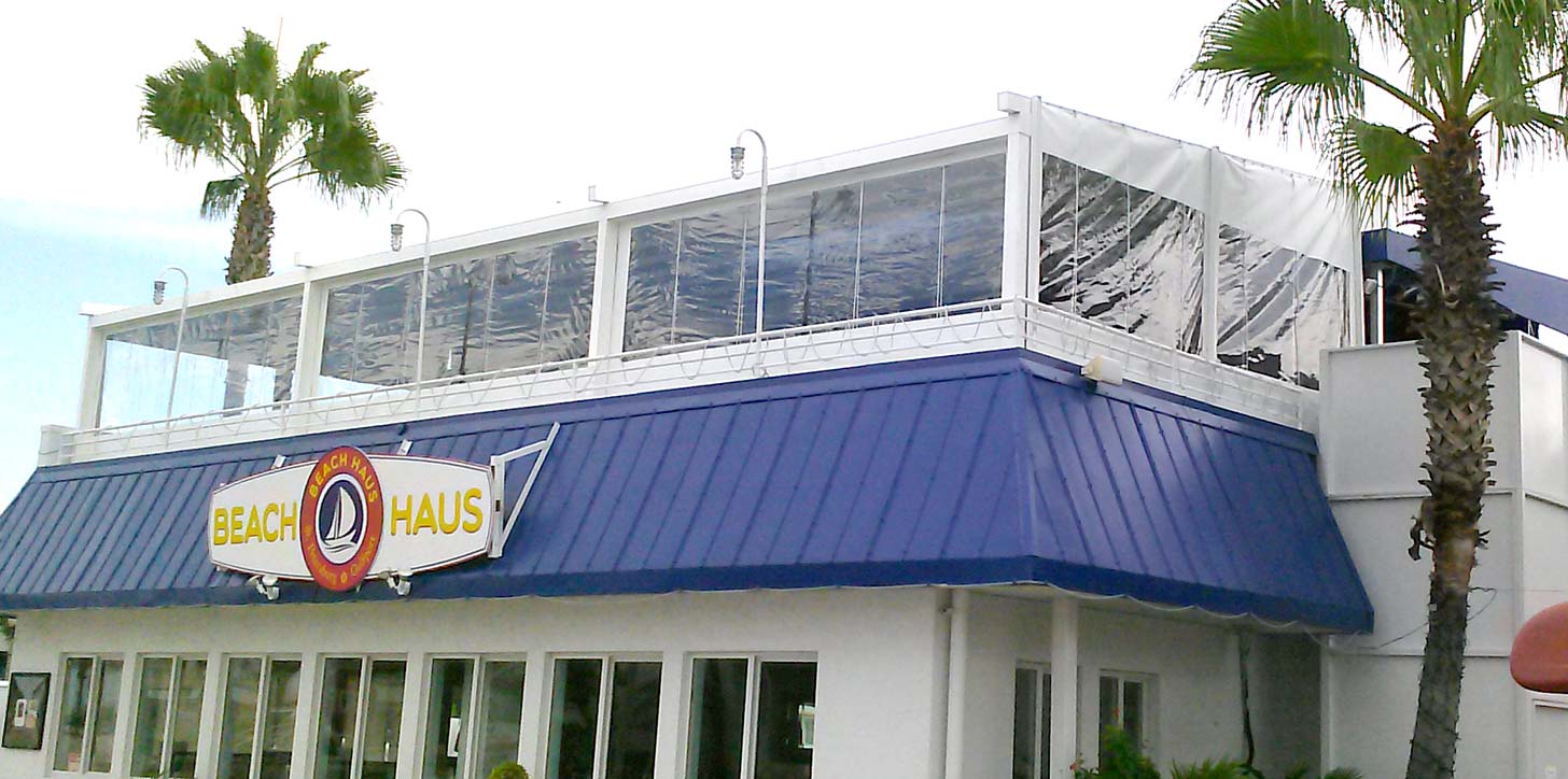 GENNIUS retractable pergola - Beach Haus, Gulfport FL