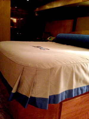 sunbrella custom bedspread