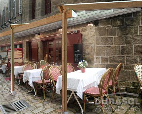 KE Durasol GENNIUS retractable pergola L1