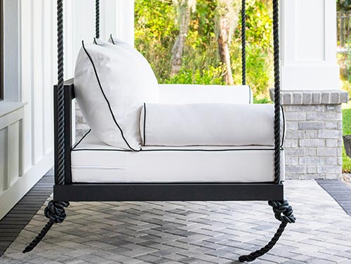 Sophia Aluminum Swing Bed