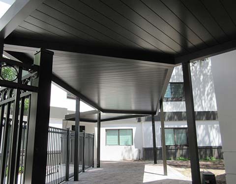 Aluminum Walkway Canopy