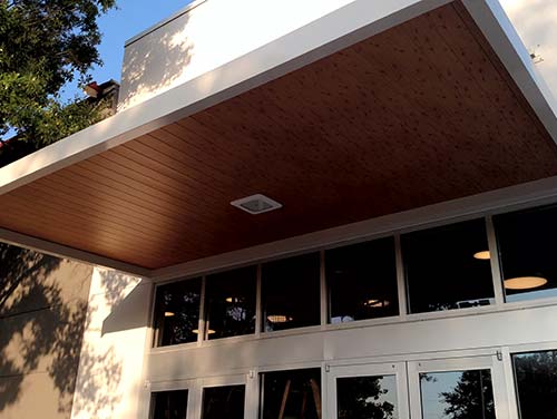BridgePoint Church Decking Canopies