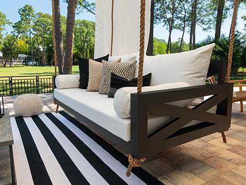 Aluminum Swing Bed