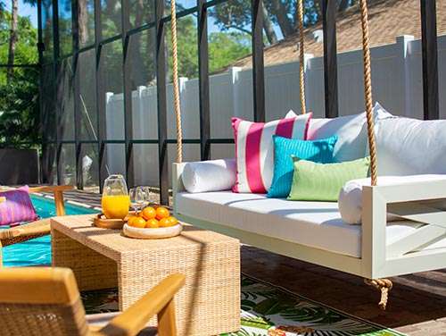 Aluminum Swing Bed