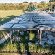 louvered roof commercial