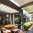 louvered roof