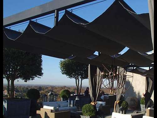 wireslide pergola cover