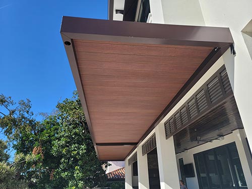 Residential - Decking Panel Canopy