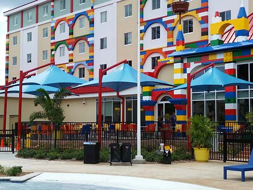 Legoland Skyspan Umbrellas