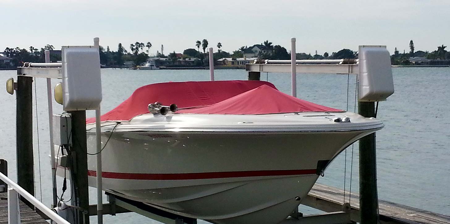 marine canvas boat cover