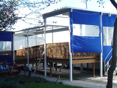 mri walkway canopy