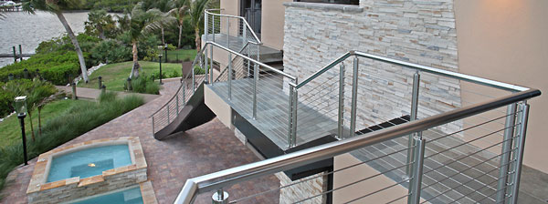 stainless steel railings