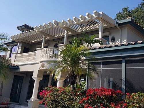 Residential – Louvered Roof
