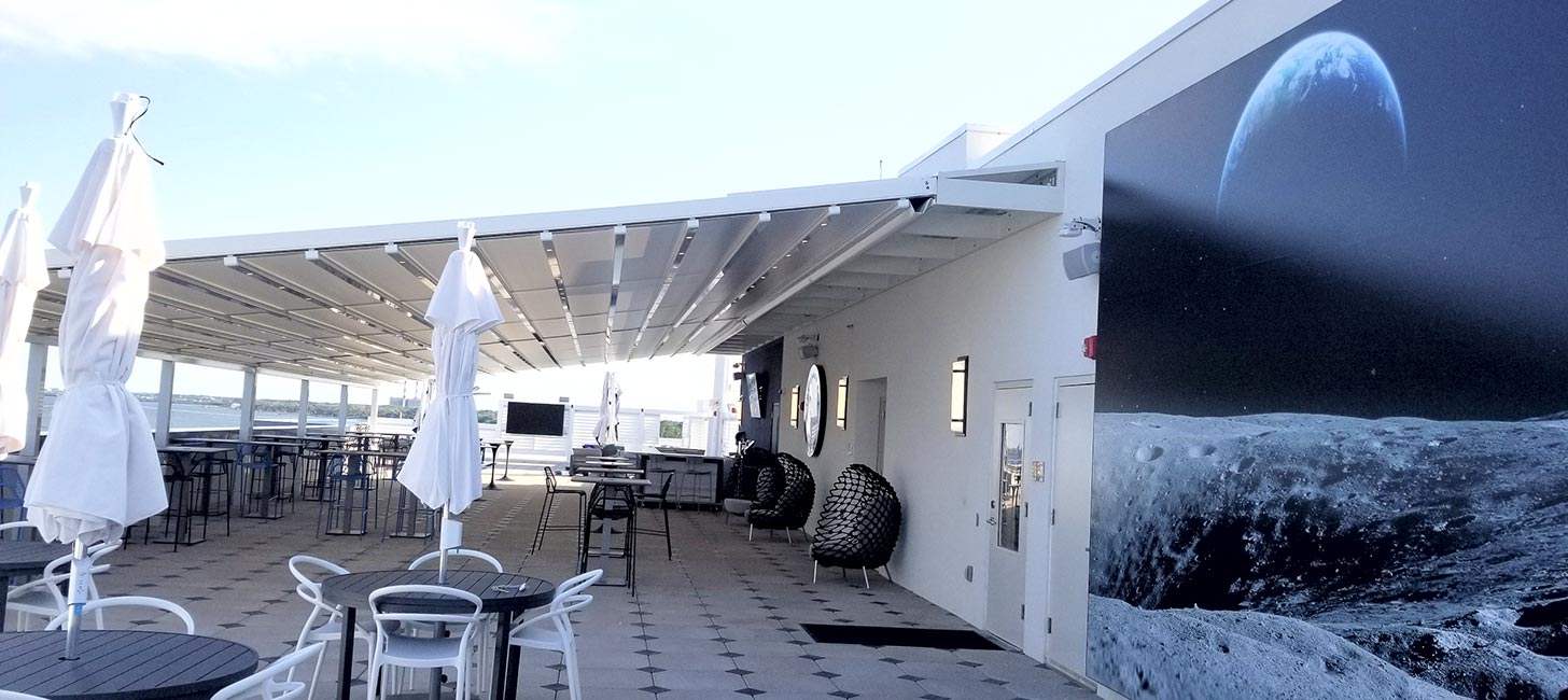 Retractable Roof - Courtyard by Marriott Titusville