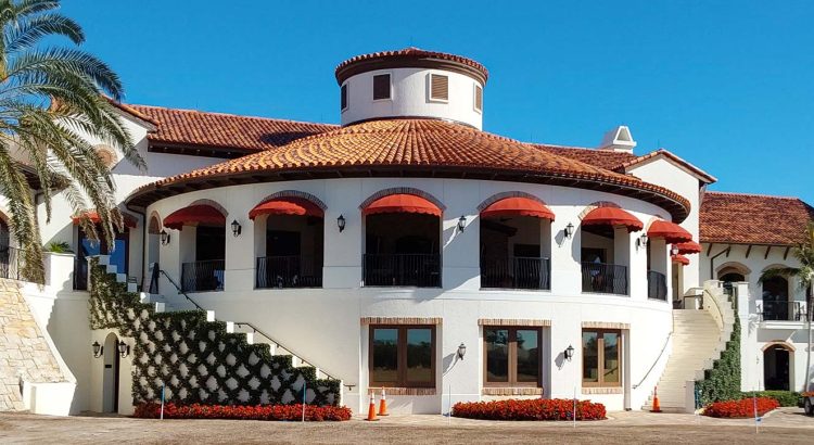 Talis Park rotunda dome awnings