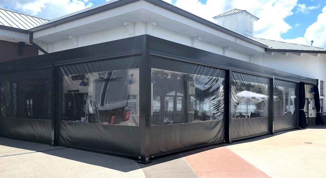 Taverna Opa aluminum canopy