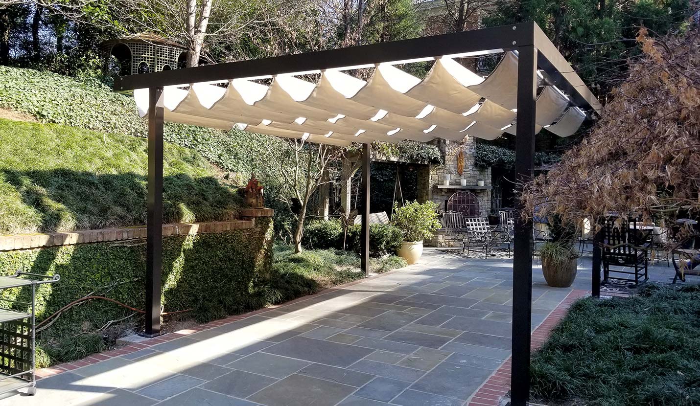 Retractable Pergola Covers - Awning Works Inc.
